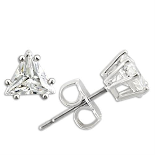 Load image into Gallery viewer, 0W156 Rhodium 925 Sterling Silver Earrings with
