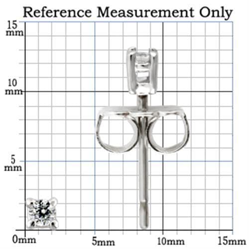 Load image into Gallery viewer, 0W168 - Rhodium 925 Sterling Silver Earrings with AAA Grade CZ  in
