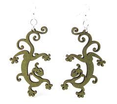 Gecko Earrings # 1036