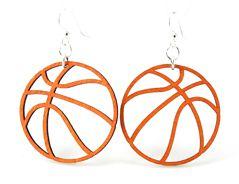 Load image into Gallery viewer, Basketball Earrings # 1205
