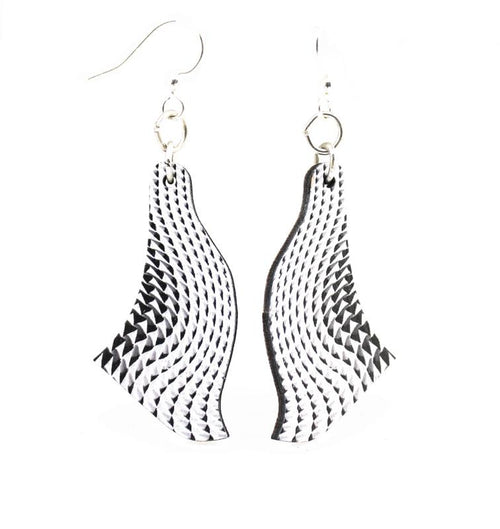 Load image into Gallery viewer, Geometric Wave Earrings #1536
