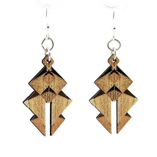 Load image into Gallery viewer, Egyptian Pyramid Earrings #1567
