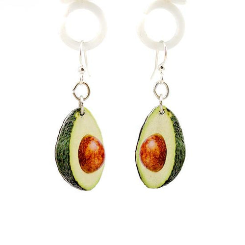 Load image into Gallery viewer, Avocado Earrings #1579
