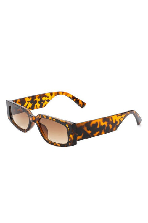 Load image into Gallery viewer, Rectangle Narrow Retro Slim Square Sunglasses
