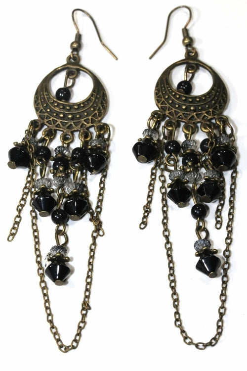 Gypsy Style Chandelier Earrings