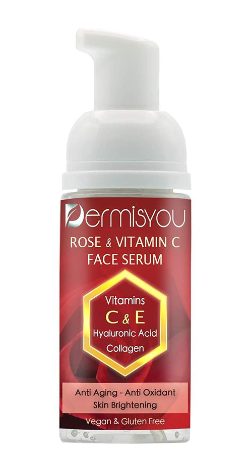 Load image into Gallery viewer, Anti-Wrinkle Facial Serum with Rose Water &amp; Vitamin C
