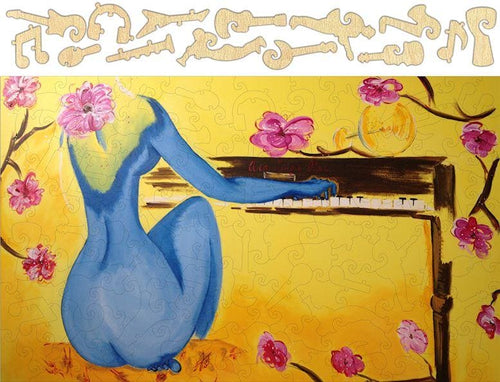 Load image into Gallery viewer, A Dream Piano Jigsaw Puzzle #6738
