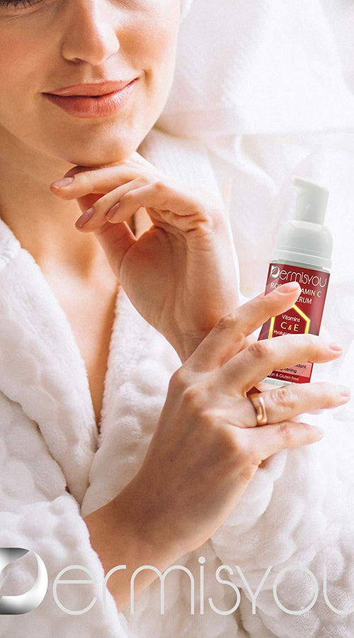 Load image into Gallery viewer, Anti-Wrinkle Facial Serum with Rose Water &amp; Vitamin C
