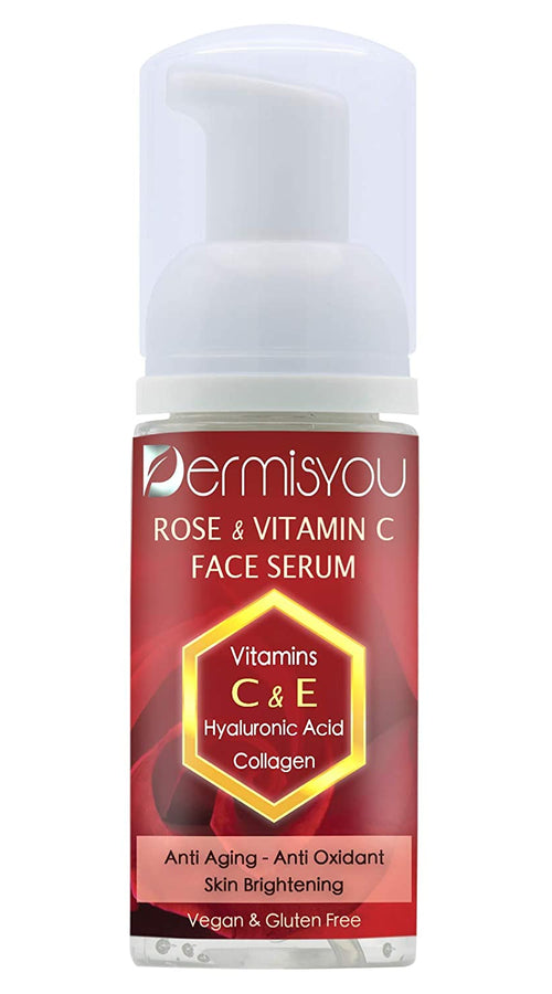 Load image into Gallery viewer, Anti-Wrinkle Facial Serum with Rose Water &amp; Vitamin C
