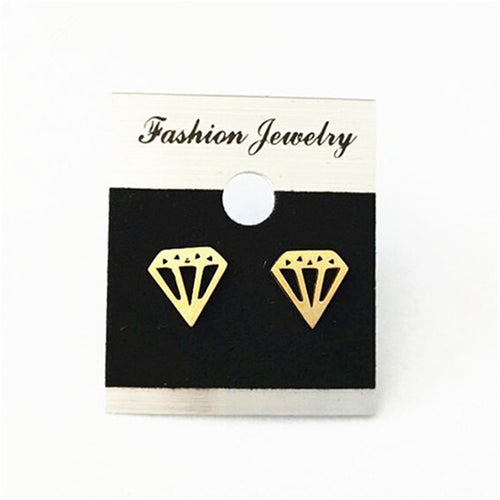 Load image into Gallery viewer, Vintage Geometric Cone Shaped Stud Earrings Charm
