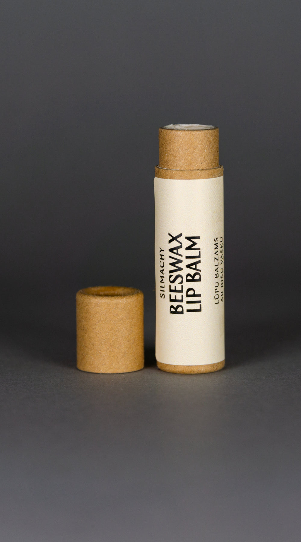 Lip balm in an eco-cardboard packaging