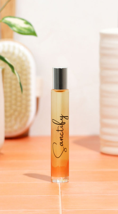 Load image into Gallery viewer, Sanctify Rollerball Perfume (Palo Santo)

