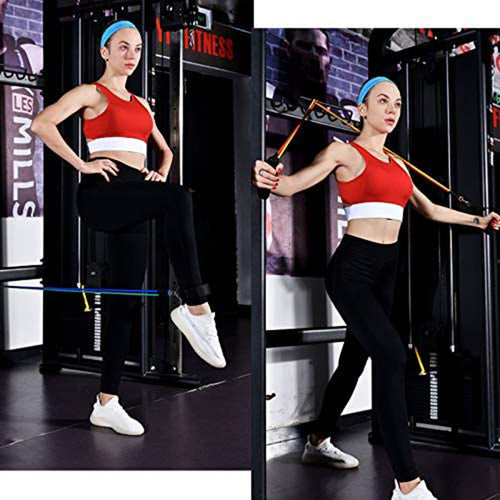 Load image into Gallery viewer, 11Pcs Fitness Equipment Resistance Band Set
