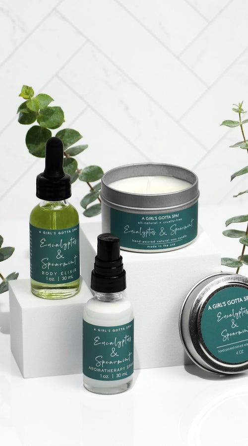 Load image into Gallery viewer, Eucalyptus &amp; Spearmint Clear Mind Relaxation Box
