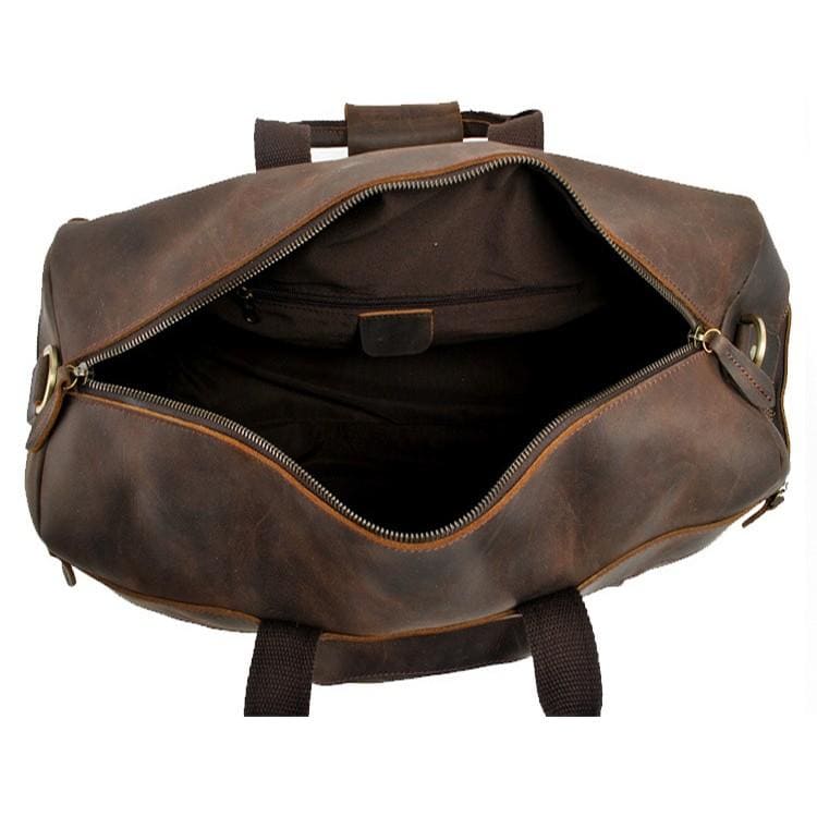 The Asta Weekender | Handcrafted Leather Duffle Bag
