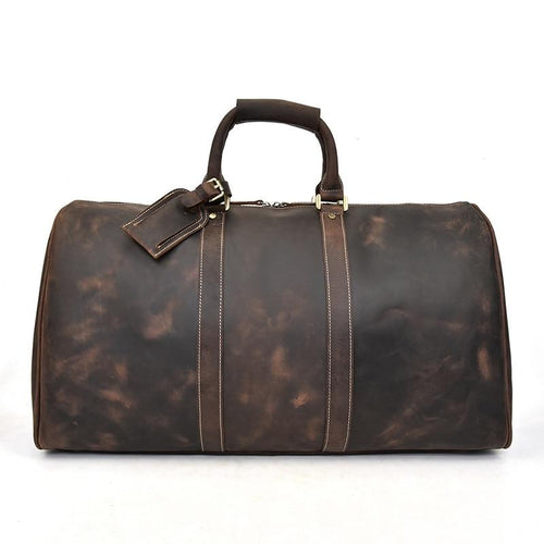 Load image into Gallery viewer, The Bjarke Weekender | Handcrafted Leather Duffle Bag
