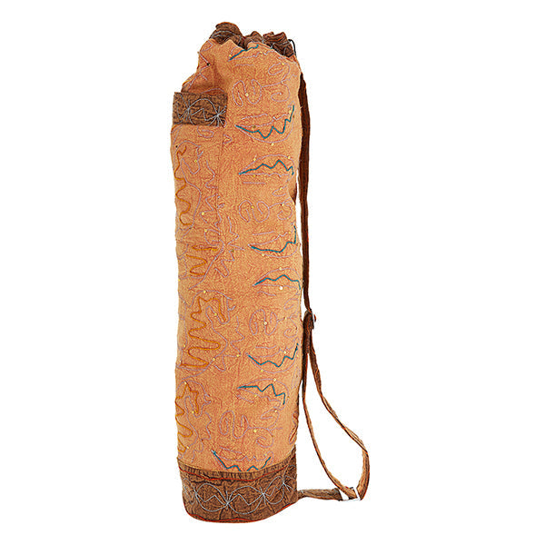 yoga bag - omsutra  hand crafted chic bag