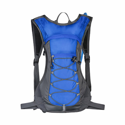 hydration pack with 70 oz 2l water bladder blue