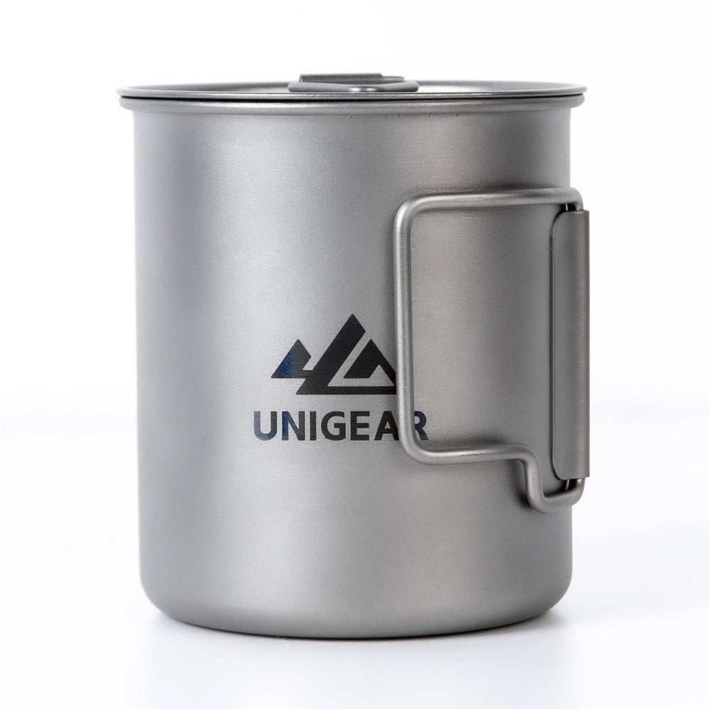 100% titanium camping cup 450ml