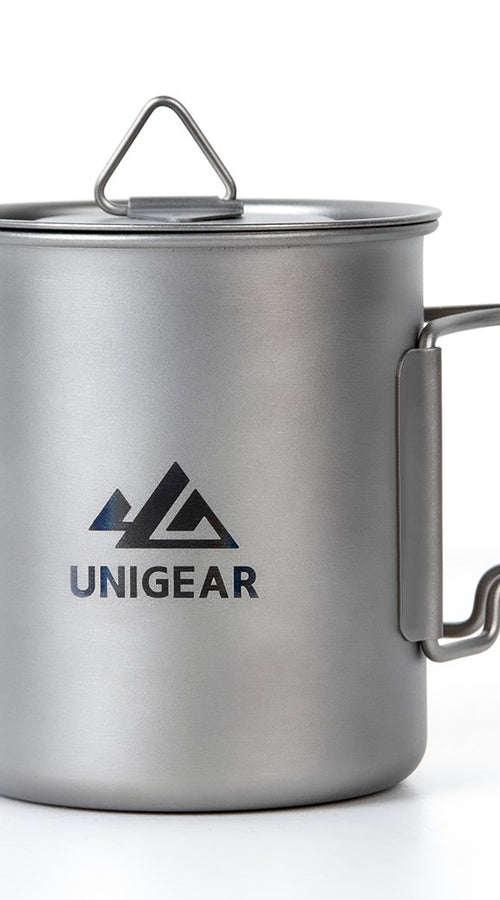 Load image into Gallery viewer, 100% titanium camping cup 450ml
