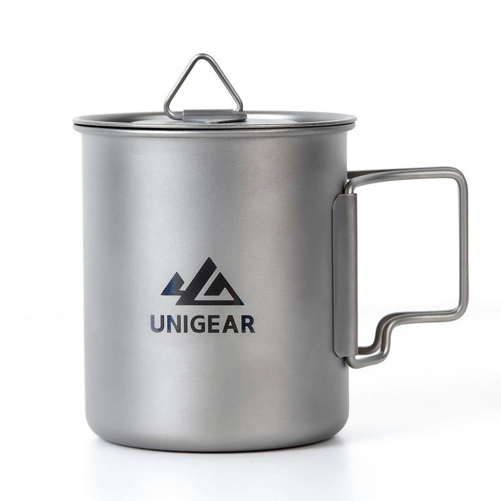 100% titanium camping cup 450ml