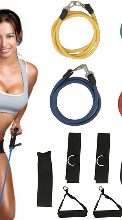 Load image into Gallery viewer, 11 in kit upgrade resistance loop bands home exercise sports fitness
