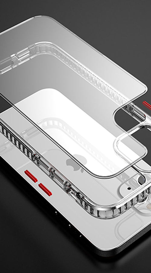 Load image into Gallery viewer, transparent shockproof clear back shell case for iphone 12 mini 5.4
