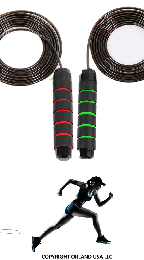 Load image into Gallery viewer, Jump Rope Skipping Aerobic Exercise Adjustable Bearing Speed

