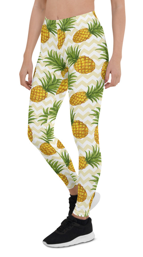 Load image into Gallery viewer, womens pineapple leggings
