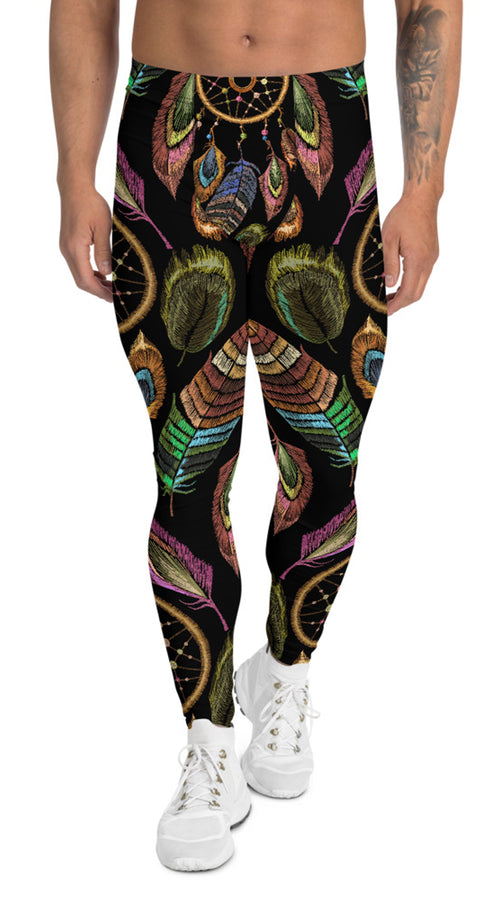Load image into Gallery viewer, dreamcatcher leggings for men
