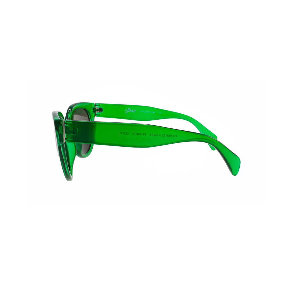 jase new york cosette sunglasses in emerald green