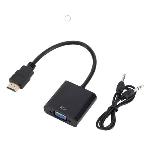 Load image into Gallery viewer, 1080P HDMI-compatible to VGA Adapter For Xbox PS4 PC

