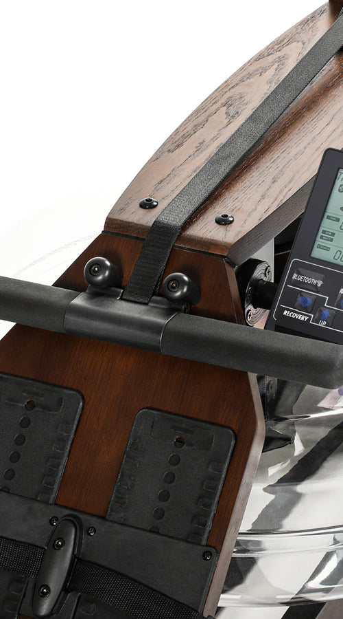 Load image into Gallery viewer, topiom rowing machine for home use | solid wood | tm3 monitor
