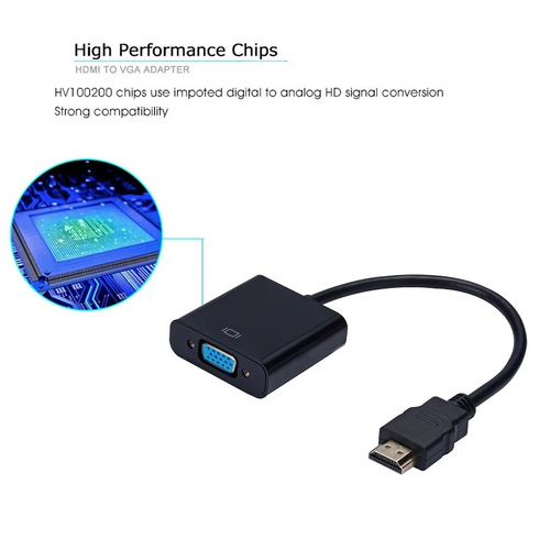 Load image into Gallery viewer, 1080P HDMI-compatible to VGA Adapter For Xbox PS4 PC
