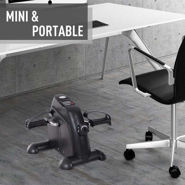soozier pedal exerciser portable mini exercise bike indoor cycle