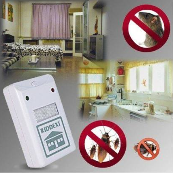 compact electric insect and rodent repeller