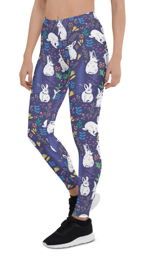 Load image into Gallery viewer, Easter Bunnies Leggings for Women
