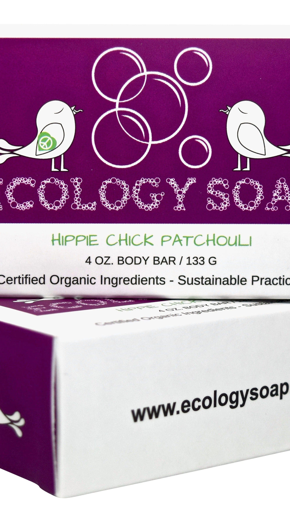 Ecology Soap Hippie Chick Patchouli Body Bar