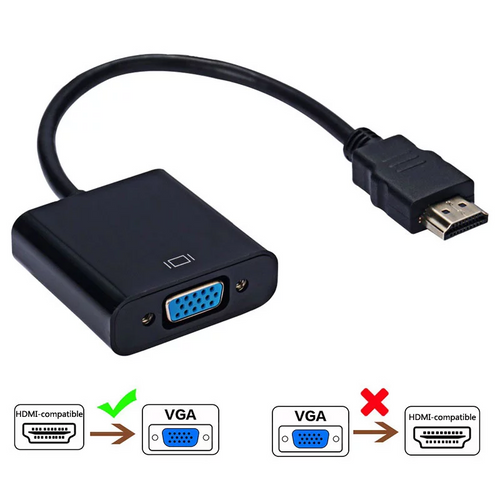Load image into Gallery viewer, 1080P HDMI-compatible to VGA Adapter For Xbox PS4 PC
