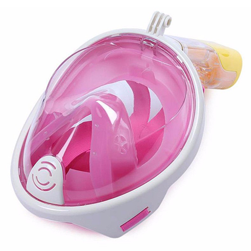 Load image into Gallery viewer, full face snorkel mask mask only / pink
