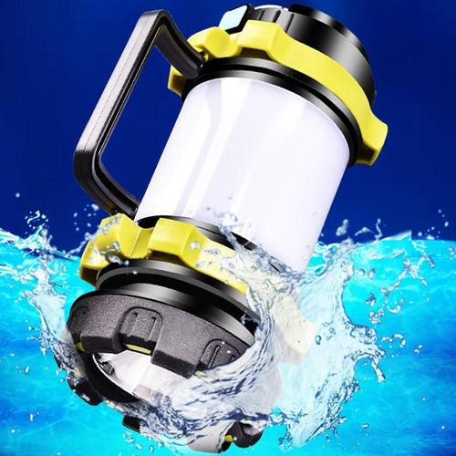 Load image into Gallery viewer, handheld multifunction led camping waterproof lantern
