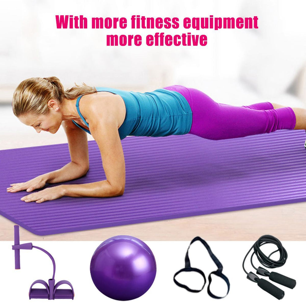 deluxe yoga fitness 5 pcs exercise set