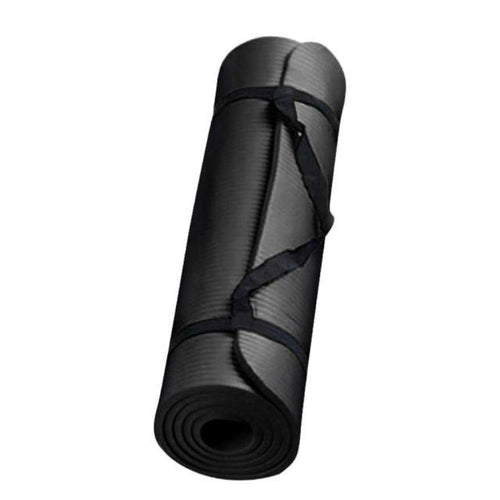 large size slip yoga fitness mat large / black / onetify warehouse