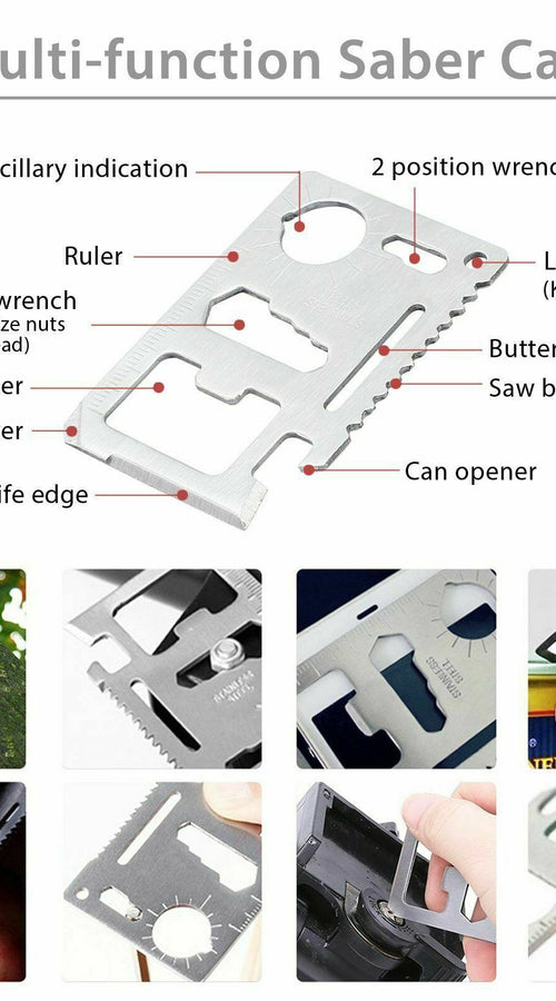 Load image into Gallery viewer, 14 in 1 Outdoor Emergency Survival And Safety Gear Kit Camping
