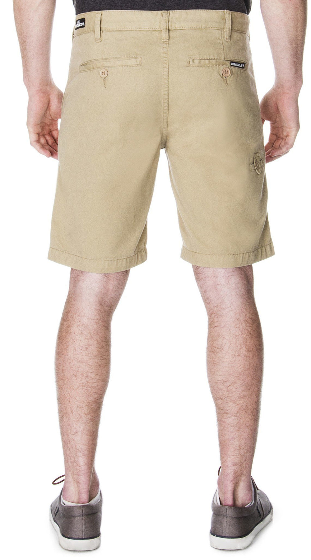 65 mcmlxv men's khaki chino short