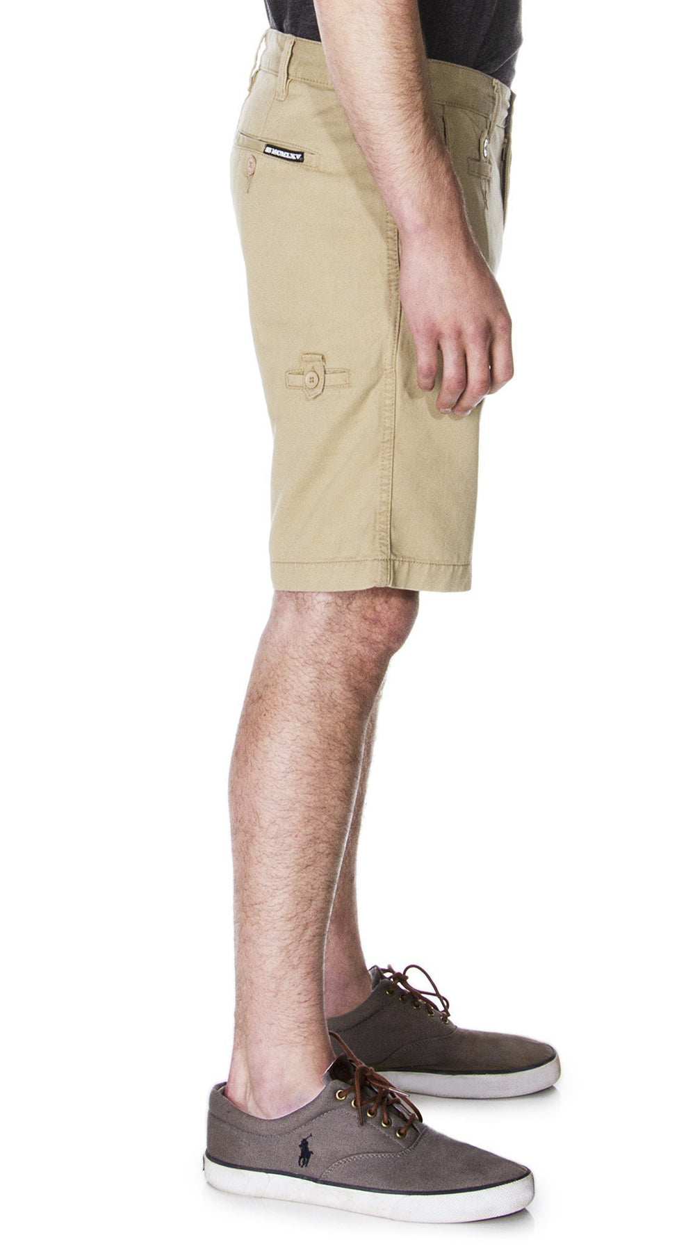 65 mcmlxv men's khaki chino short