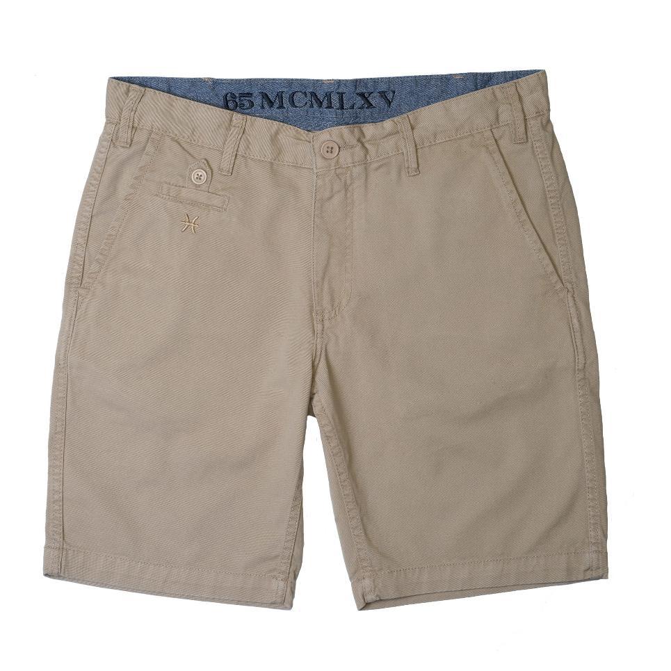 65 mcmlxv men's khaki chino short