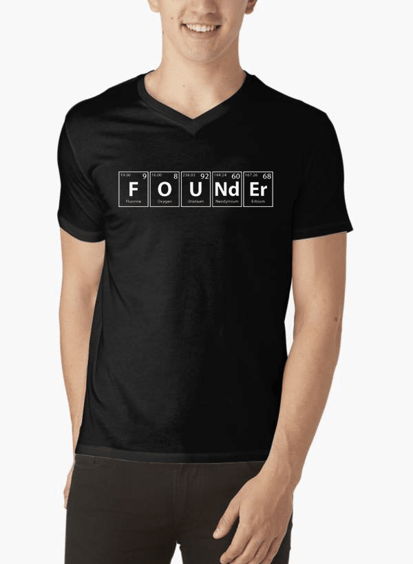 founder v-neck t-shirt